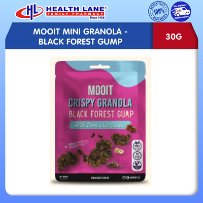 MOOIT MINI GRANOLA - BLACK FOREST GUMP (30G)